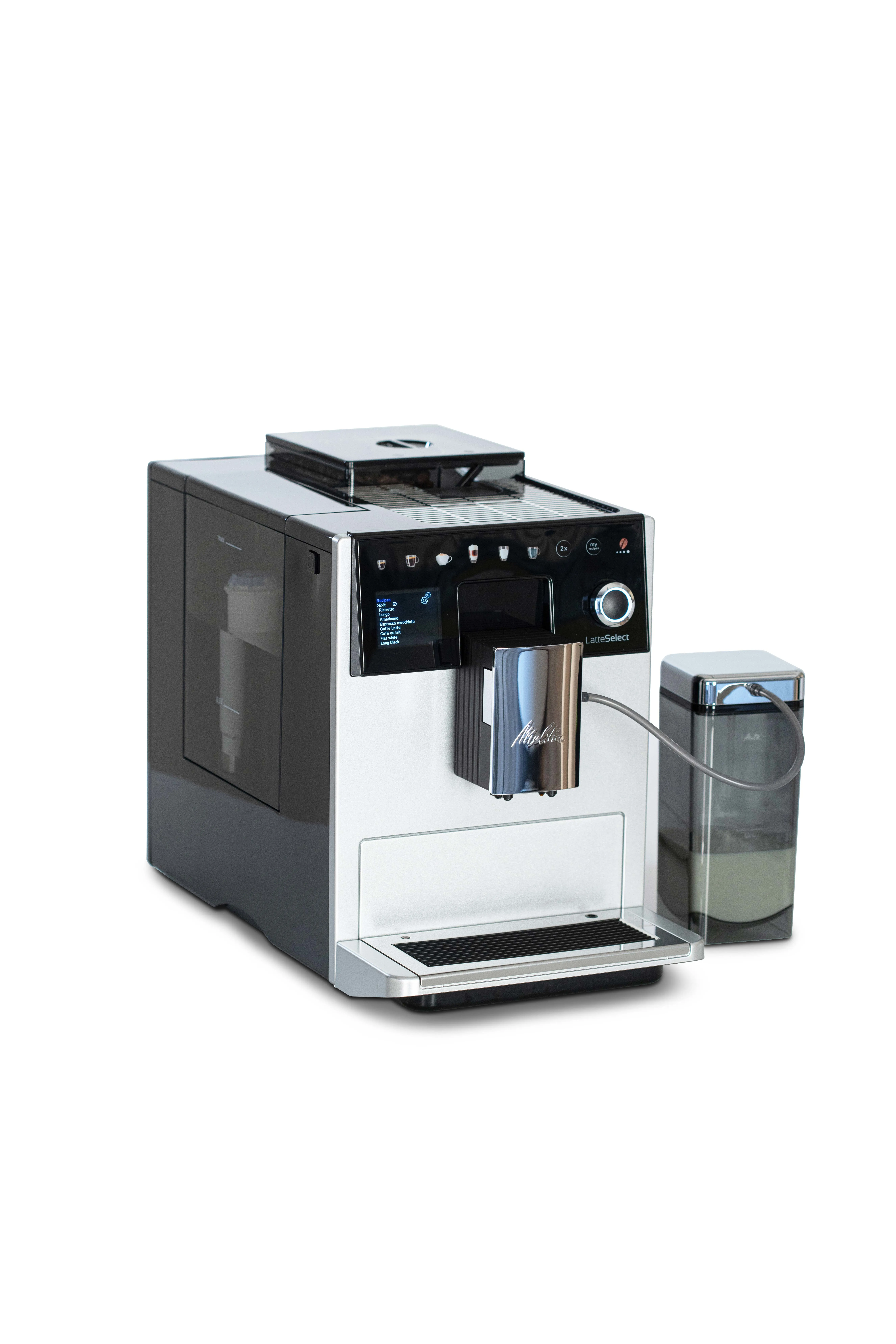 Melitta Latte Select F 630-201, helautomatisk (silver)