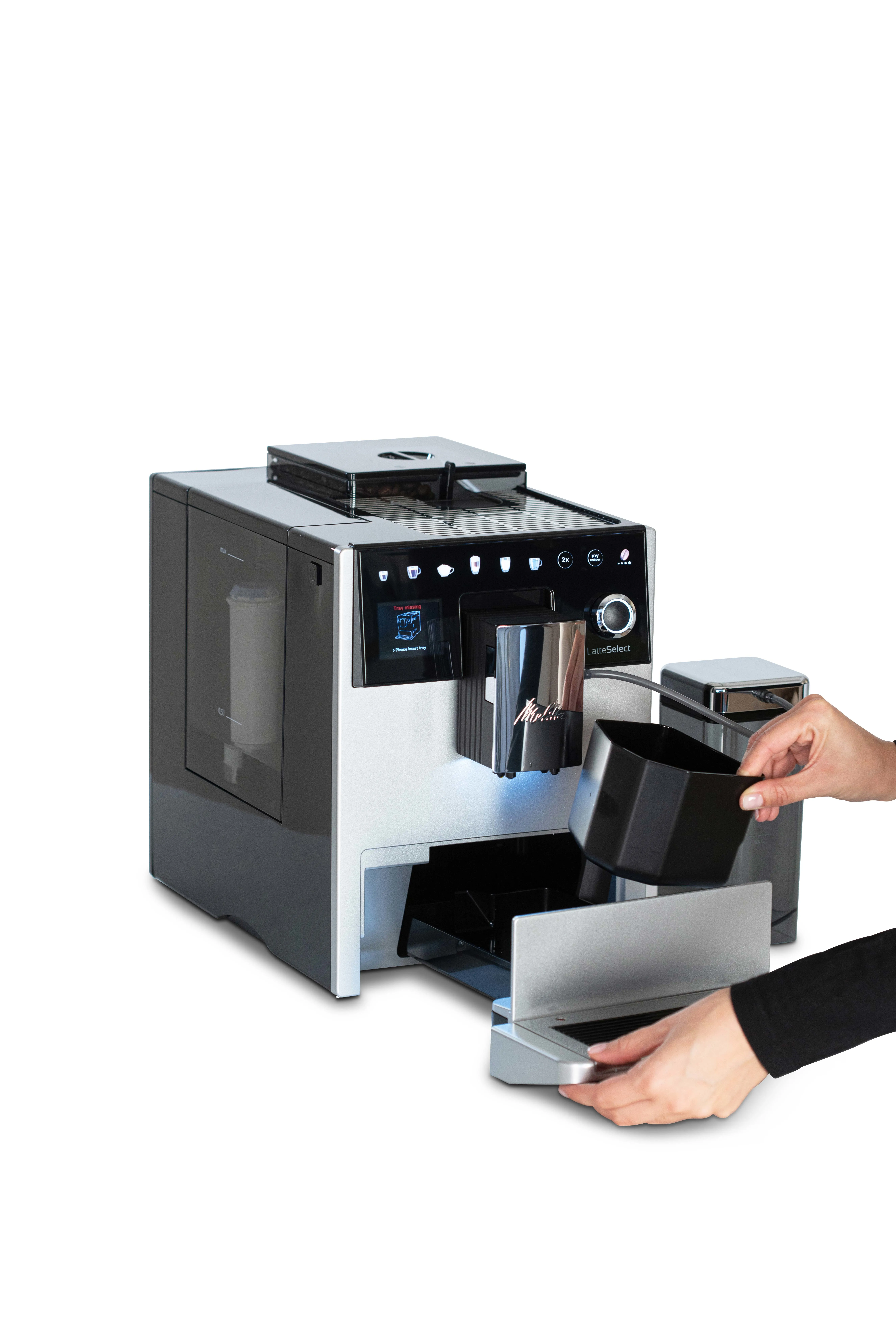 Melitta Latte Select F 630-201, helautomatisk (silver)