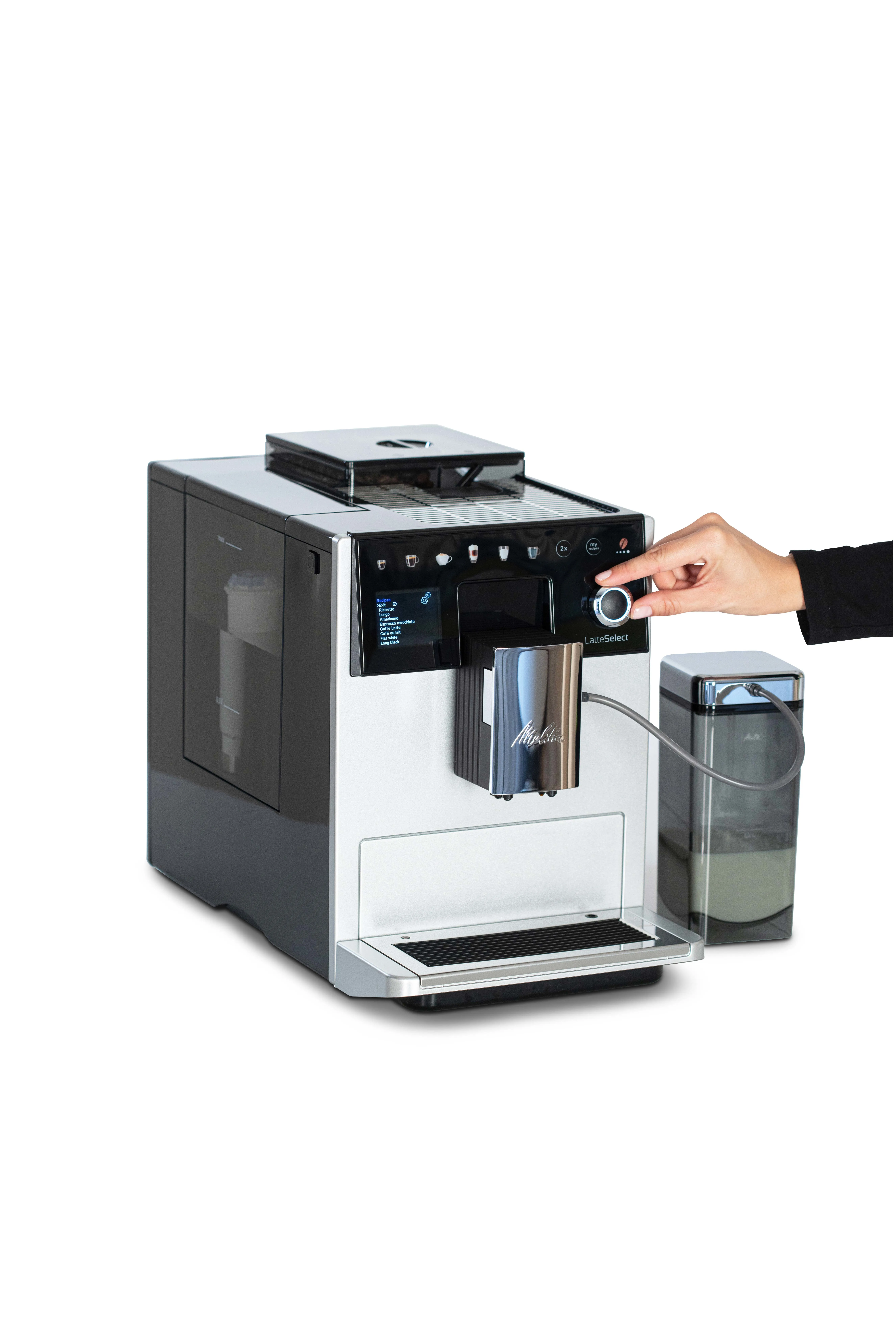 Melitta Latte Select F 630-201, helautomatisk (silver)