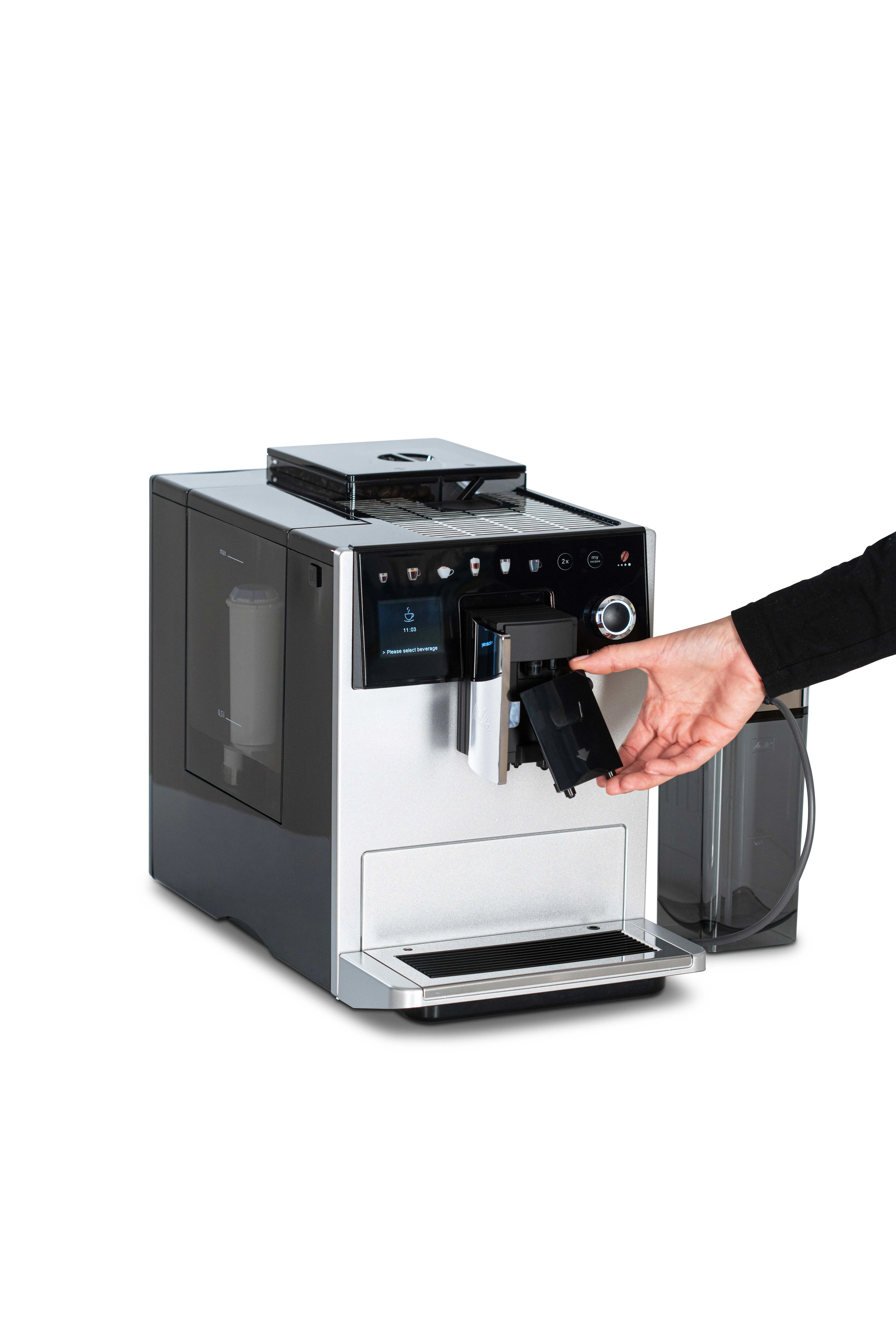 Melitta Latte Select F 630-201, helautomatisk (silver)