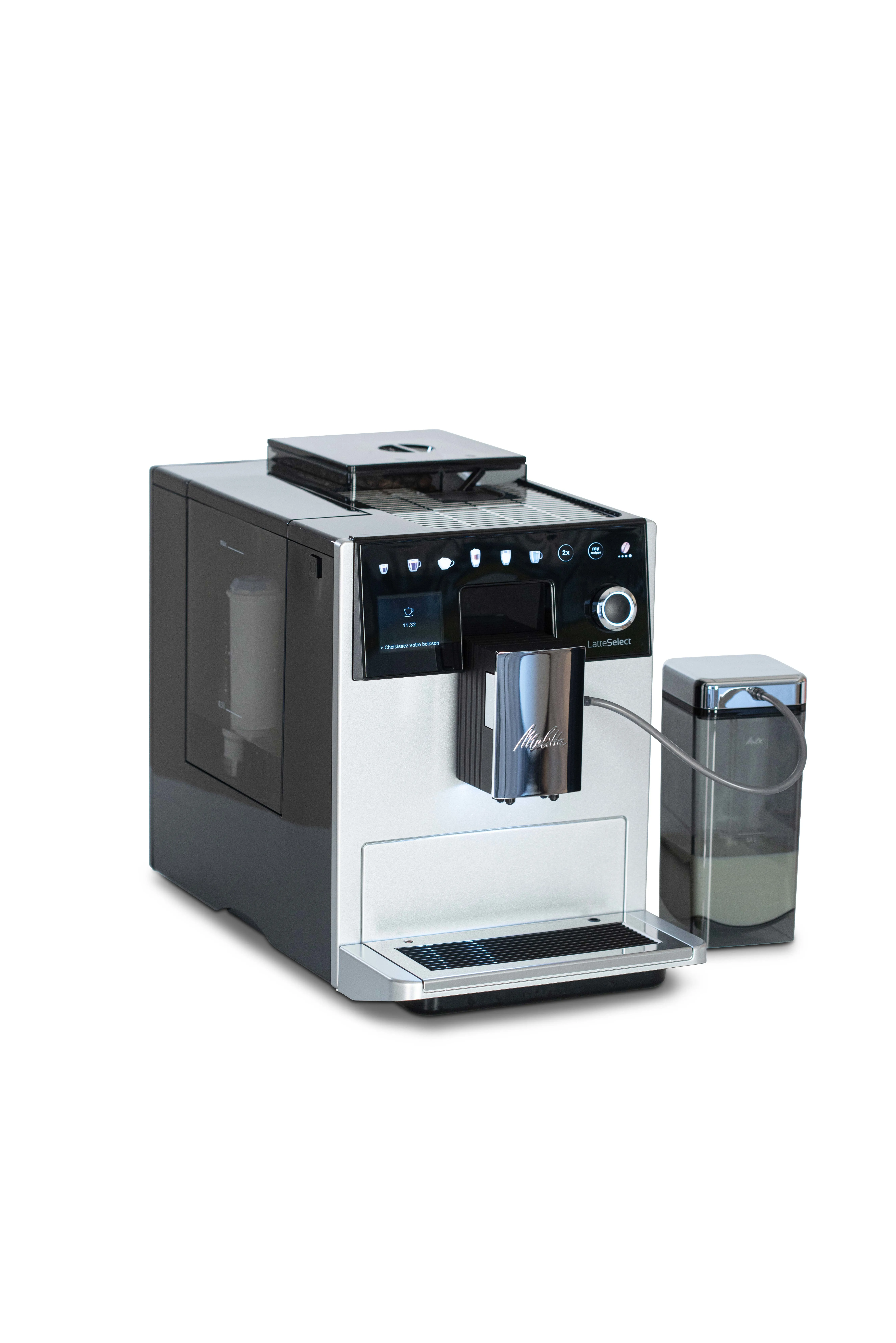 Melitta Latte Select F 630-201, helautomatisk (silver)