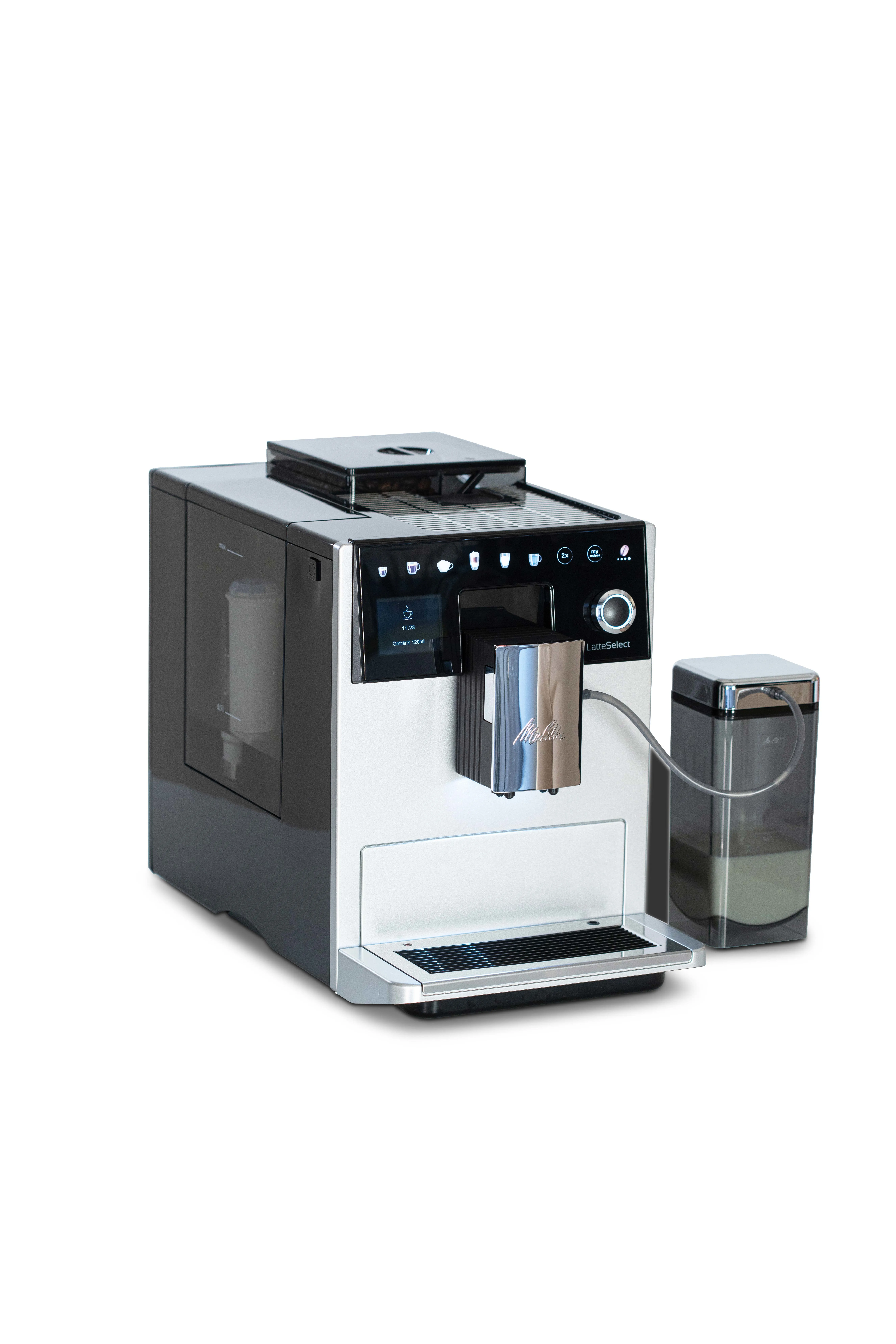 Melitta Latte Select F 630-201, helautomatisk (silver)