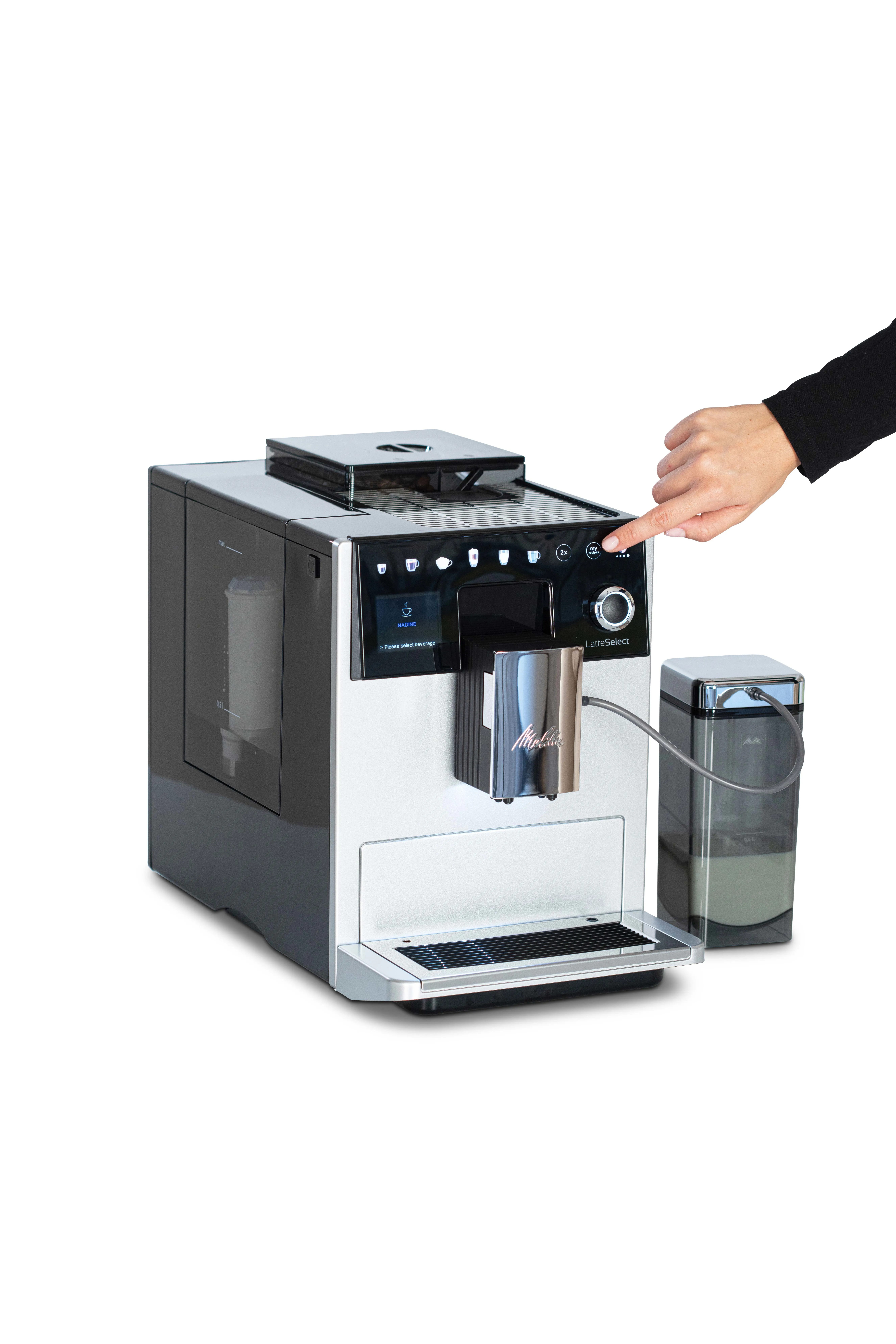 Melitta Latte Select F 630-201, helautomatisk (silver)
