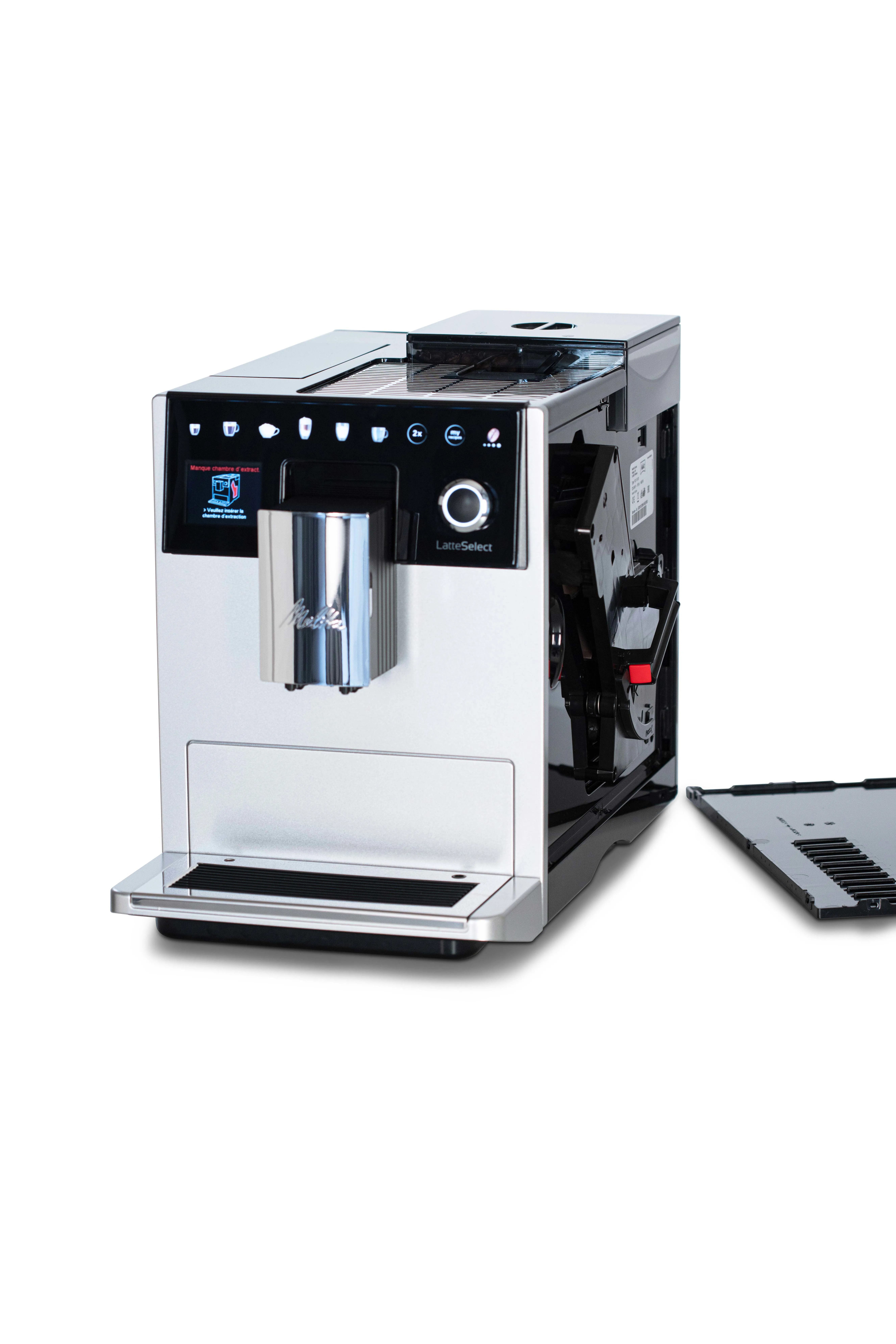 Melitta Latte Select F 630-201, helautomatisk (silver)