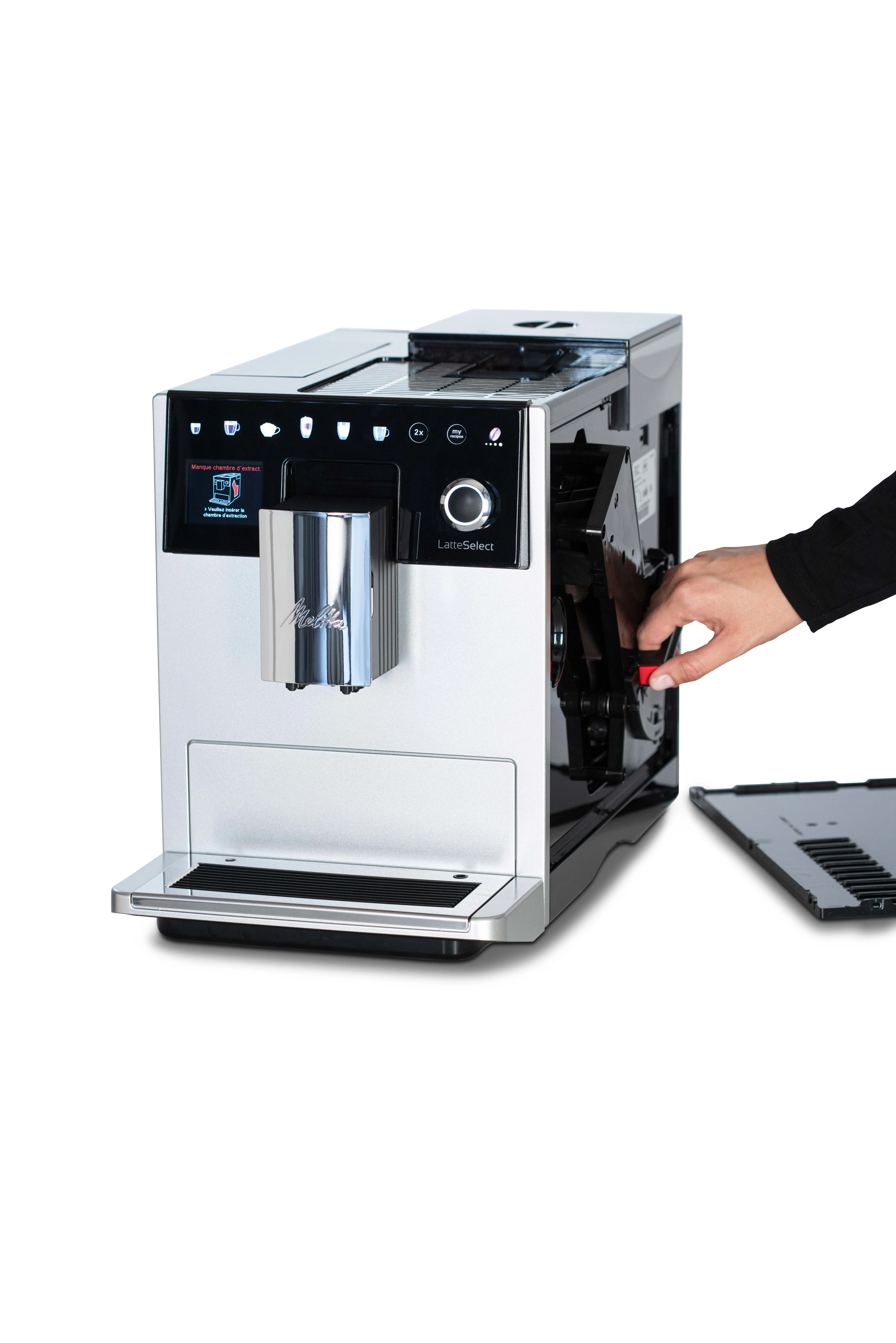 Melitta Latte Select F 630-201, helautomatisk (silver)