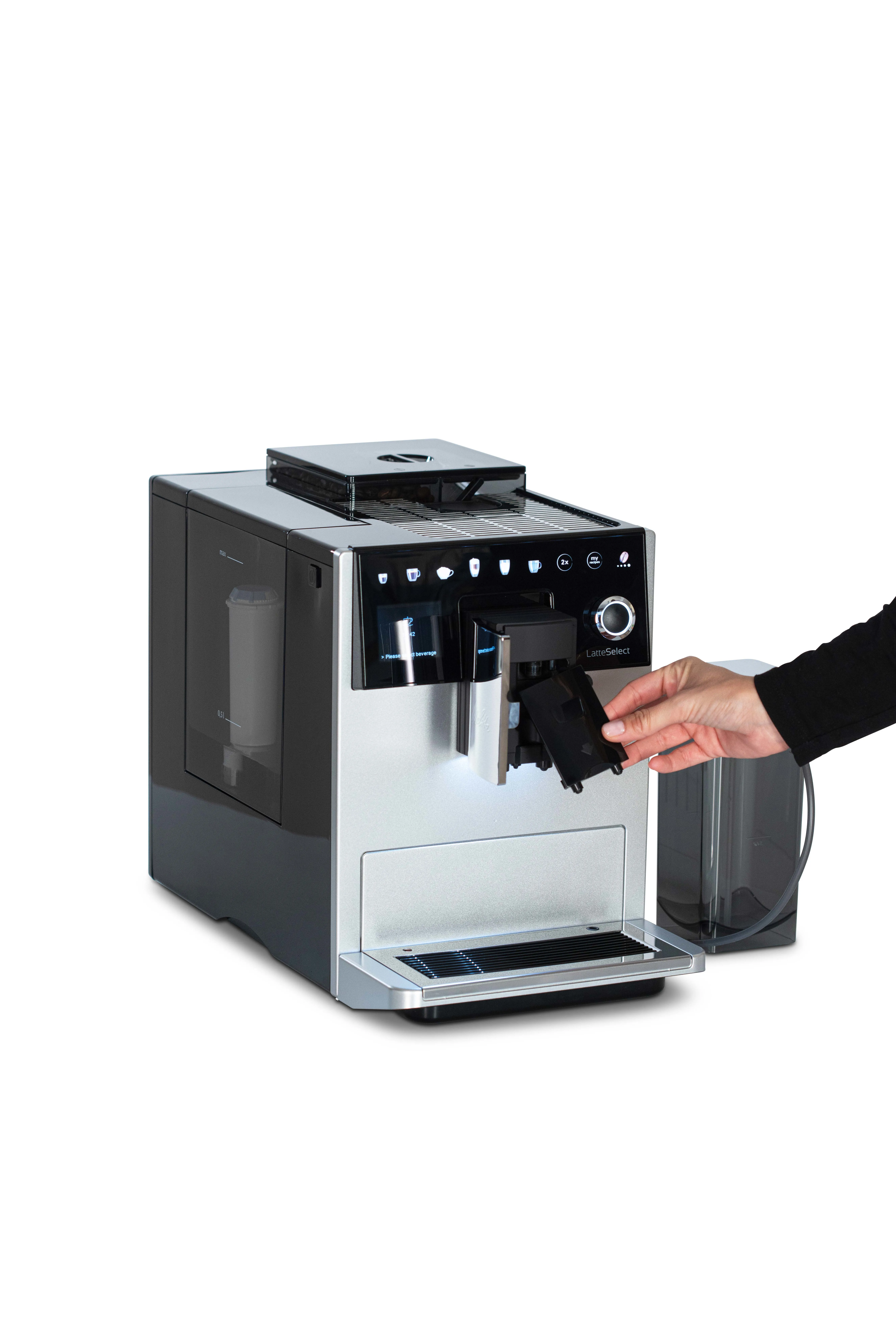 Melitta Latte Select F 630-201, helautomatisk (silver)