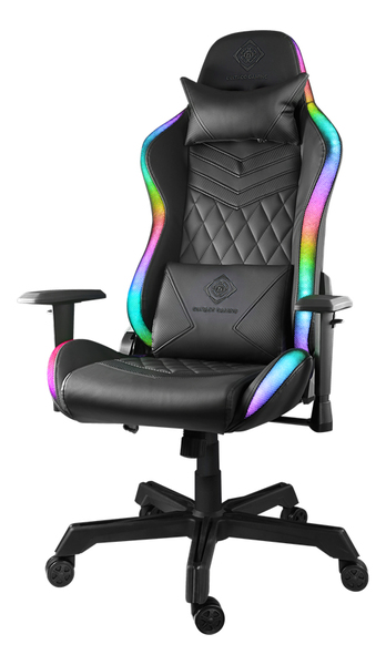 Deltaco Gaming RGB - gaming chair, black