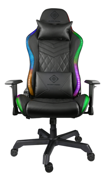 Deltaco Gaming RGB - gaming chair, black