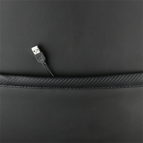 Deltaco Gaming RGB - gaming chair, black