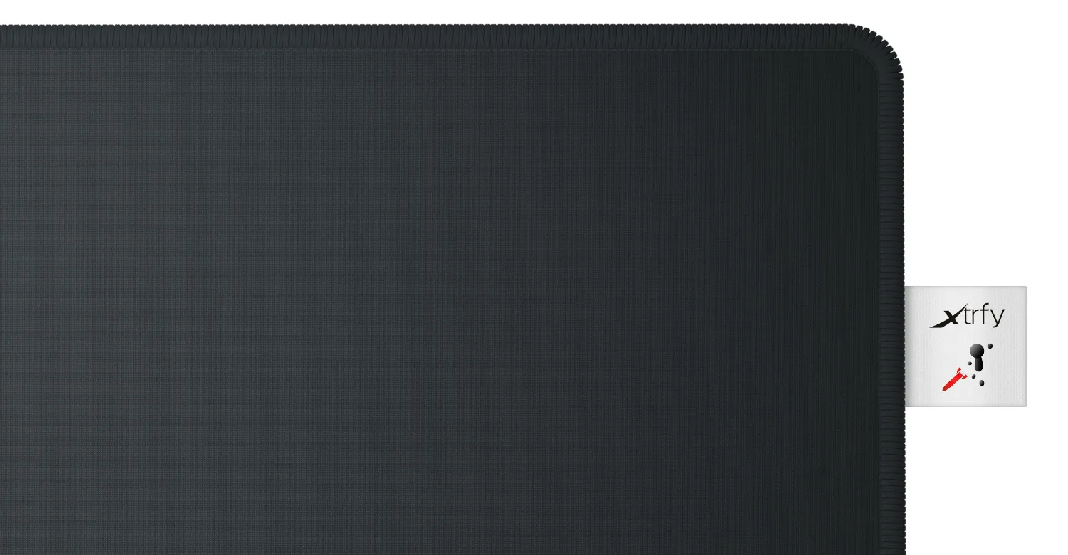 Xtrfy GPZ1 Zy's Damage Large - gaming mousepad, black