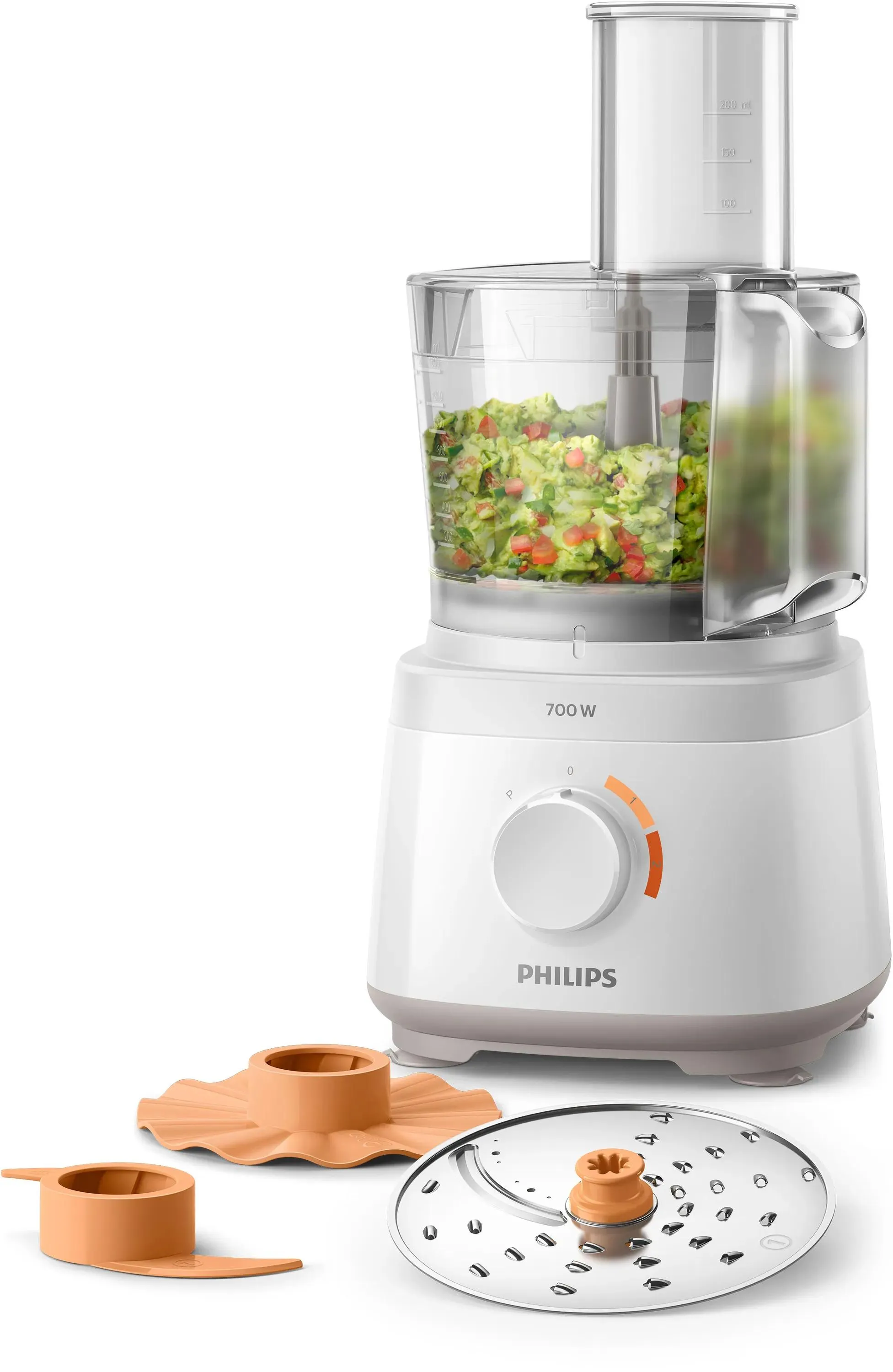 Philips Daily Collection HR7310/00 -monitoimikone, 700 W, 2,1 L, valkoinen