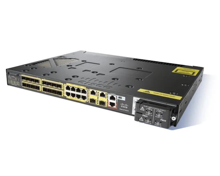 Cisco Industrial Ethernet 3010 Series - Kytkin - Hallinnoitu - 16 x 100 Mbit SFP + 8 x 10/100/1000 + 2 x combo Gigabit SFP - räkkiin asennettava - PoE