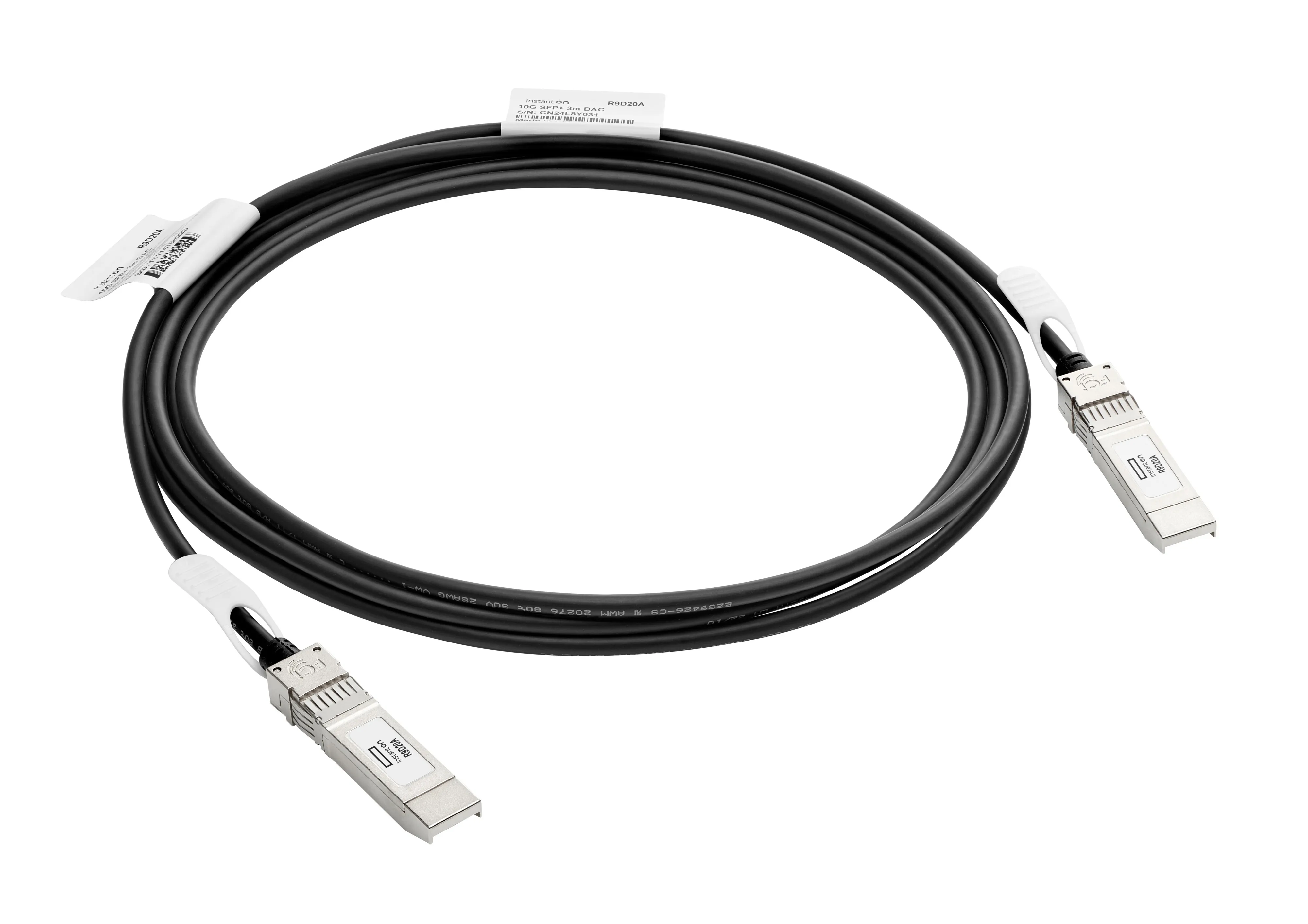 HPE Aruba Instant On DA Copper Cable 10Gbit/s SFP+ to SFP+ 3m Revision A
