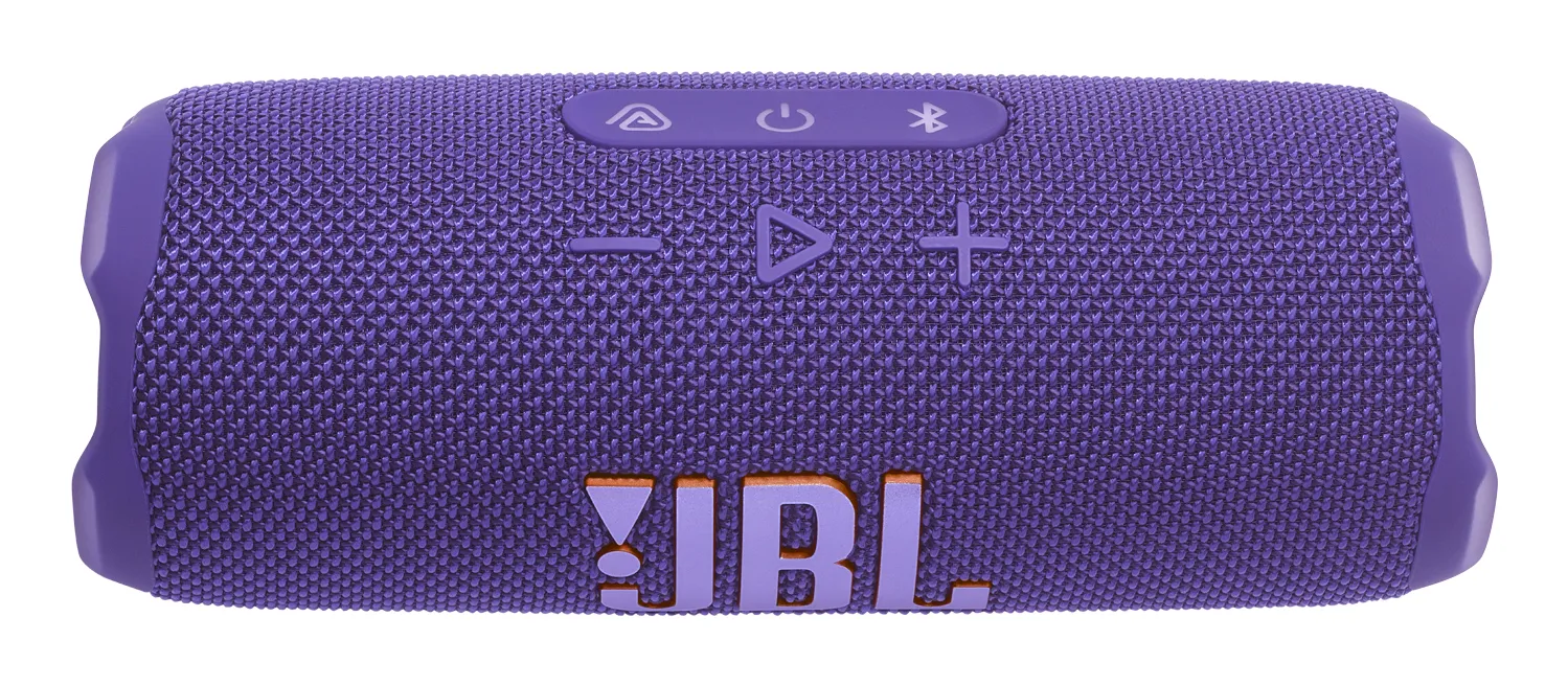 JBL Flip 7 Bluetooth Portable Speaker, Purple