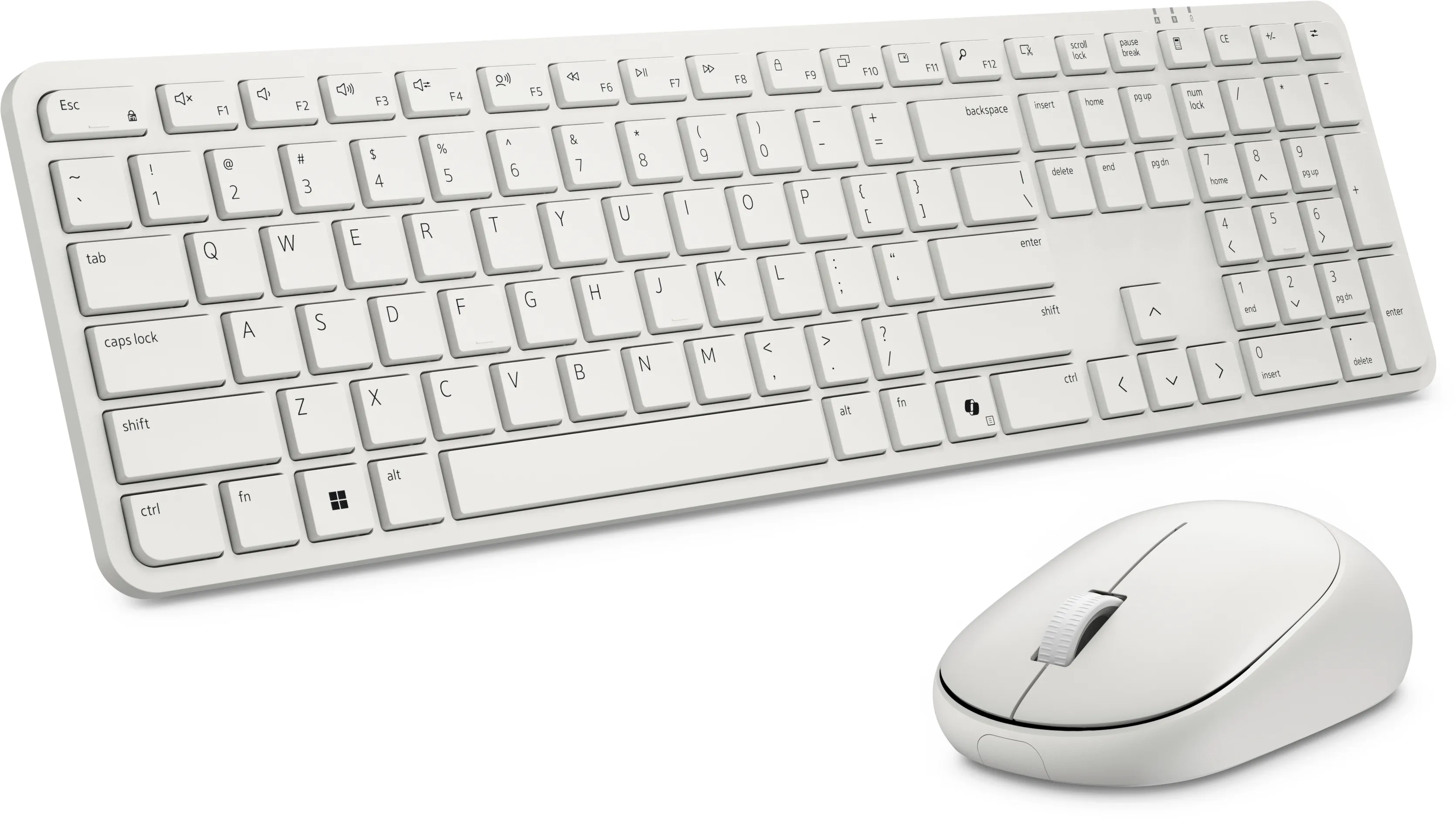 Dell Pro 5 KM526 Wireless Keyboard and Mouse, Light Ash