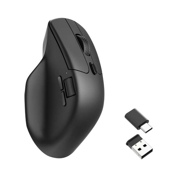 Keychron M6 4K Hz Light 78g Ergonomic -langaton hiiri, Musta