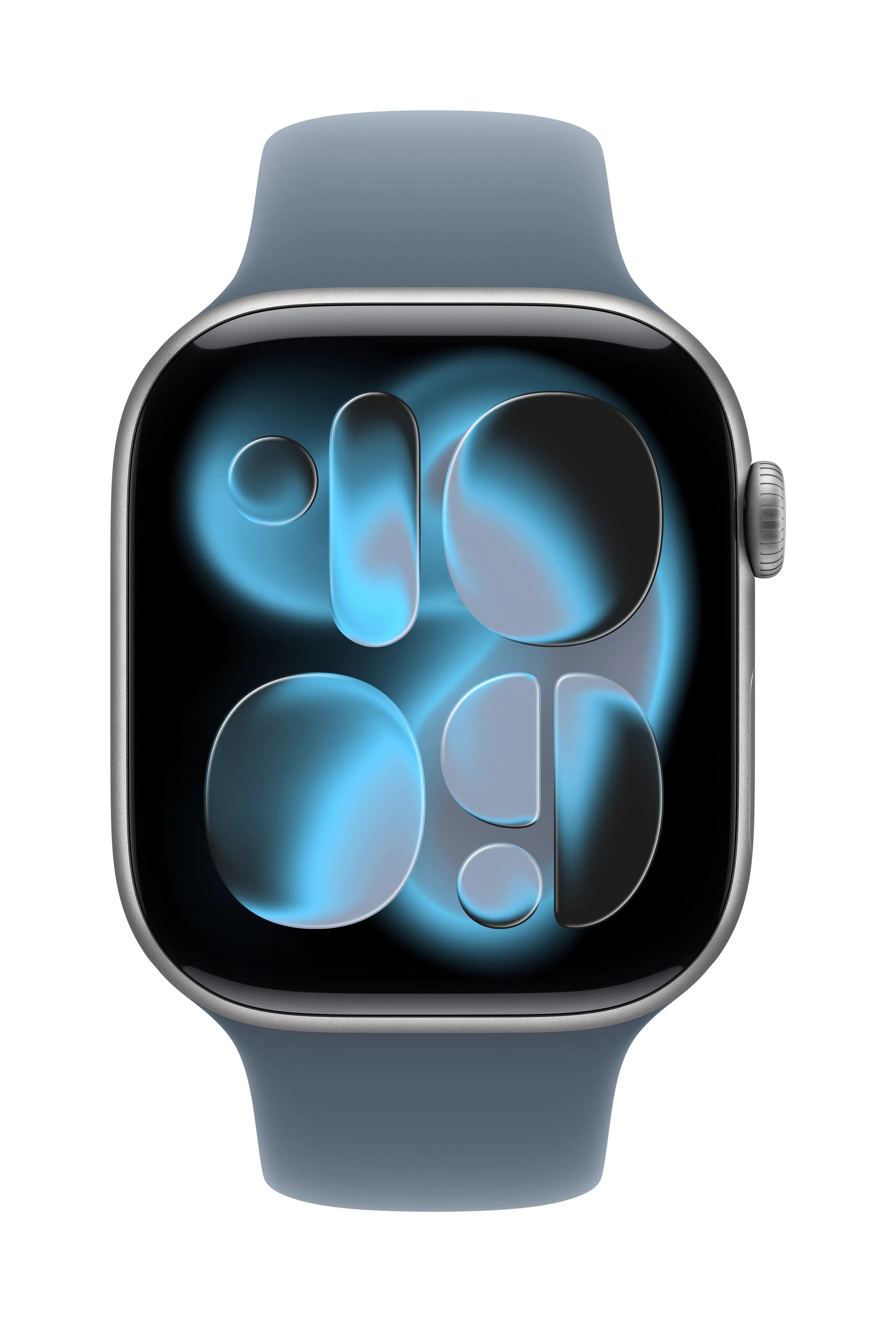 Apple Watch 46 mm -urheiluranneke, Ankkurinsininen, S/M