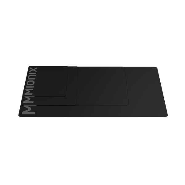 Mionix Alioth Stiched M - gaming musmatta, 370x320 mm, Svart/Gr&aring;