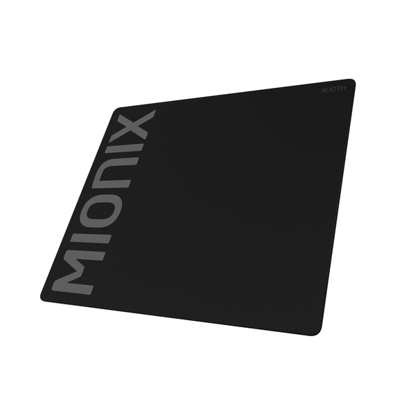 Mionix Alioth Stiched M - gaming musmatta, 370x320 mm, Svart/Gr&aring;