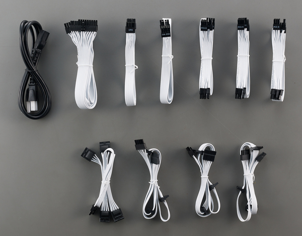 Cooler Master V-Series V2 750W - Power supply, 80 Plus Gold (White Edition)