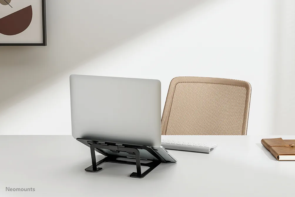 NEWSTAR NOTEBOOK DESK STAND  BLACK (ERGONOMIC)