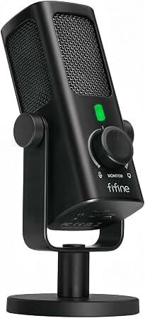 FIFINE Profile 3, USB, kondensator mikrofon, svart