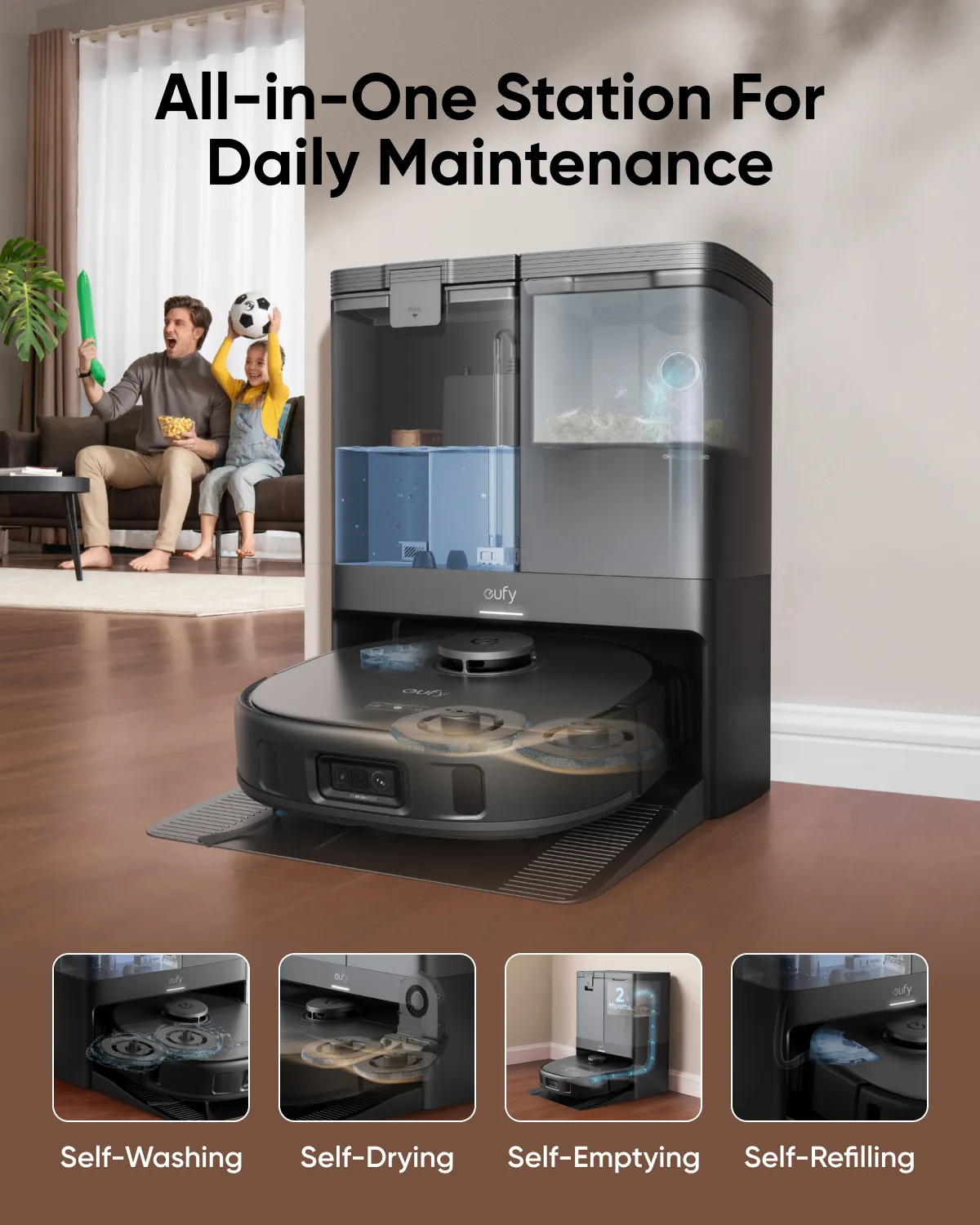 Anker Eufy X10 Pro Omni EU Version - robot vacuum cleaner