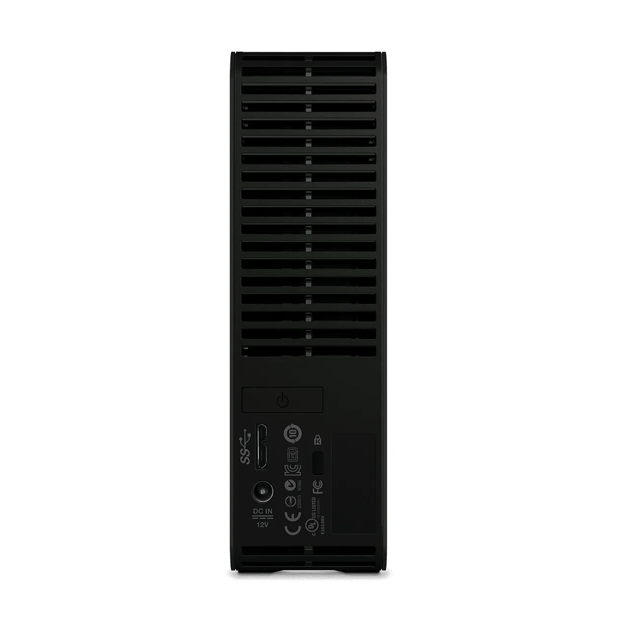 WD Elements Desktop 10 TB - extern h&aring;rddisk , Svart