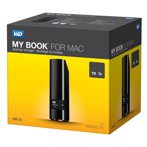 WD My Book for Mac V2 / 3,5" /  2 TB / USB 2.0, USB 3.0