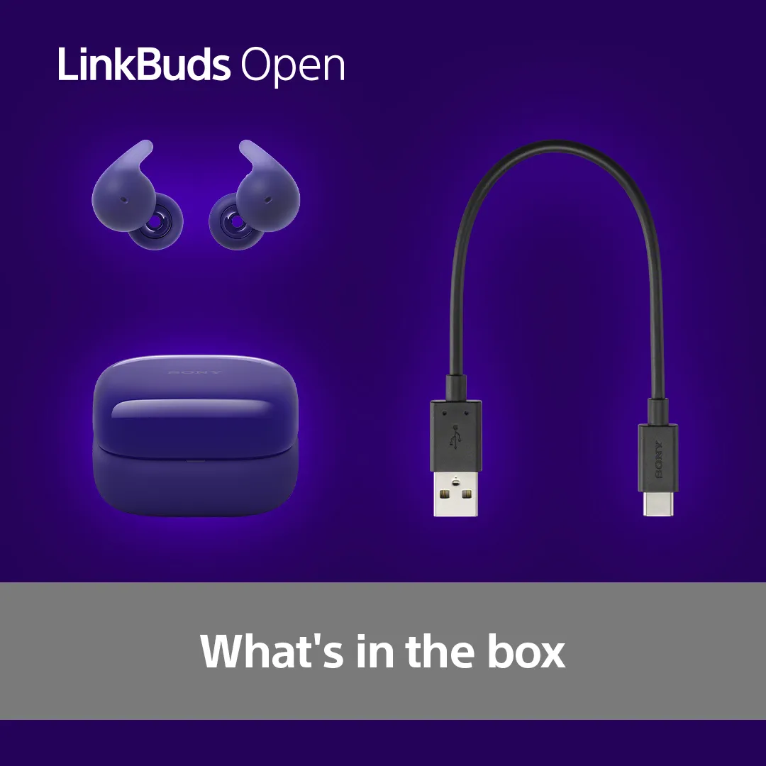 Sony LinkBuds Wireless Earbuds, Violet