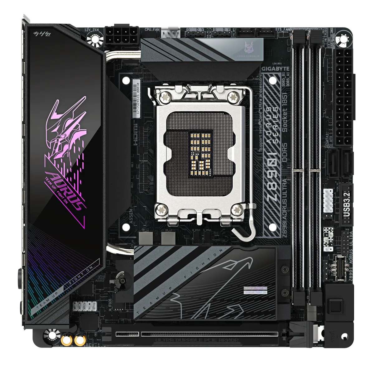 Gigabyte Z890I Aorus Ultra WiFi 7 LGA1851 mITX -emolevy
