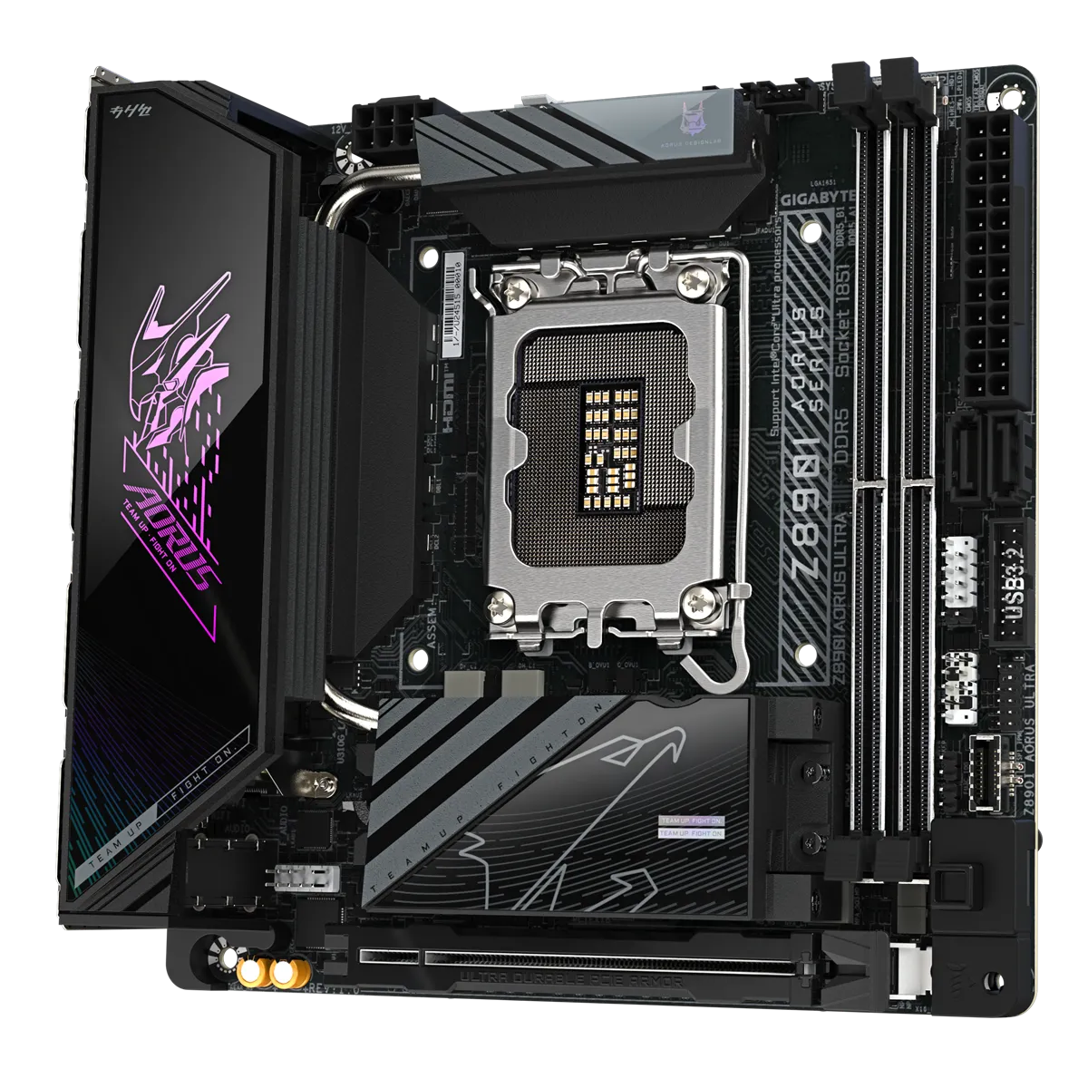 Gigabyte Z890I Aorus Ultra WiFi 7 LGA1851 mITX -emolevy