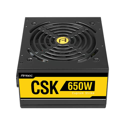 Antec Cuprum Strike 650W - str&ouml;mk&auml;lla, 80 Plus Bronze