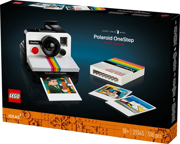 LEGO Ideas Polaroid OneStep SX-70 Sofortbildkamera 21345