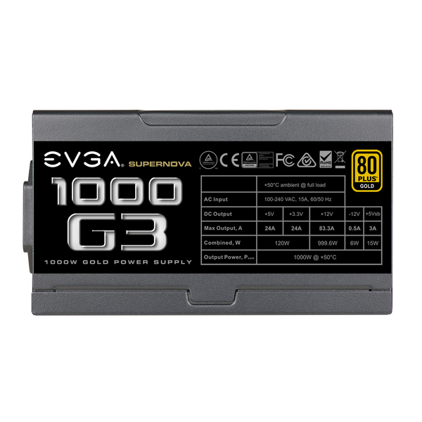 EVGA 1000W SuperNOVA G3 1000 - Power supply