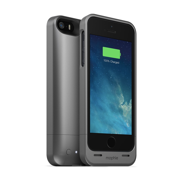 Mophie Juice Pack Helium for iPhone 5/5S, Metallic Black