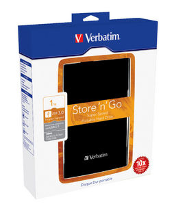 Verbatim Store 'n' Go 1TB 2.5" External HDD, Black