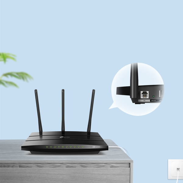 Ac1200 Wireless Vdsl/Adsl Modem Router