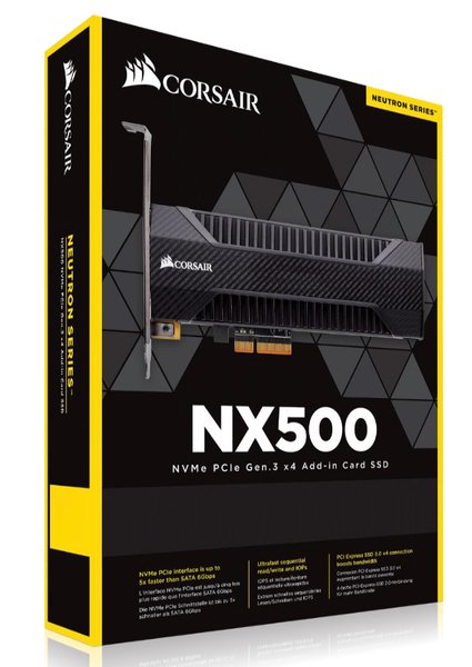 CORSAIR Neutron NX500 400GB PCIe Gen. 3 x4 NVMe - SSD M.2