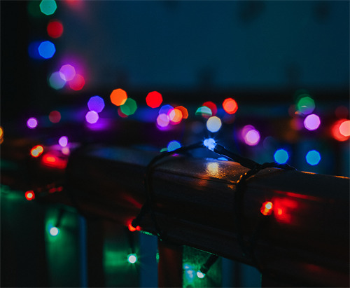 NORDIC HOME Flerf&auml;rgad LED ljusslinga, inomhus/utomhusbruk, 10 m, RGB