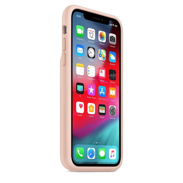 Apple iPhone XS Smart Battery Case - Pink Sand