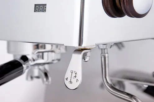 Quick Mill 02043 POP Inox espressomaskin, 1,8 l, rostfritt st&aring;l