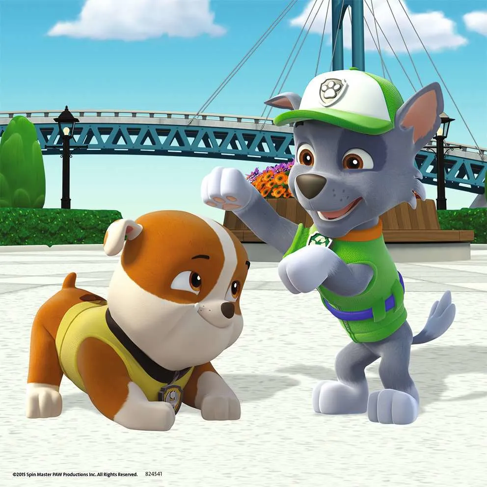 Ravensburger Paw Patrol - Team 4 paws -palapeli, 3x49 palaa