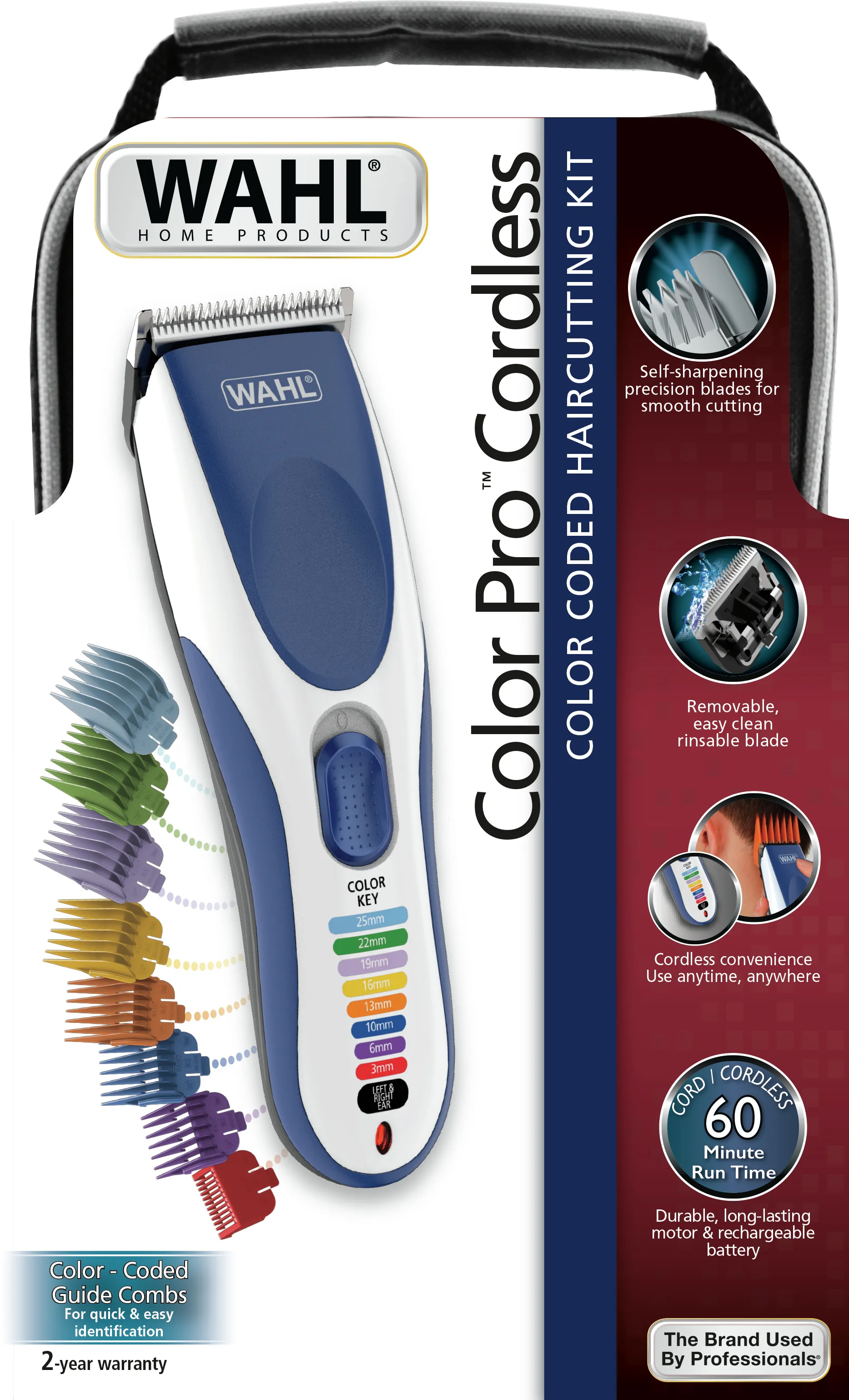 WAHL Color Pro 09649-016 Cordless Hair Clipper