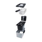 Steba DF 180 Cold Zone Deep Fryer, 3 L, 2000 W, Stainless steel