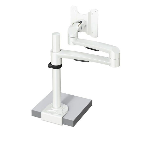 Hold Monitor Arm 15 Desk Mount, for 1 monitor, 14kg, VESA 75/100, White