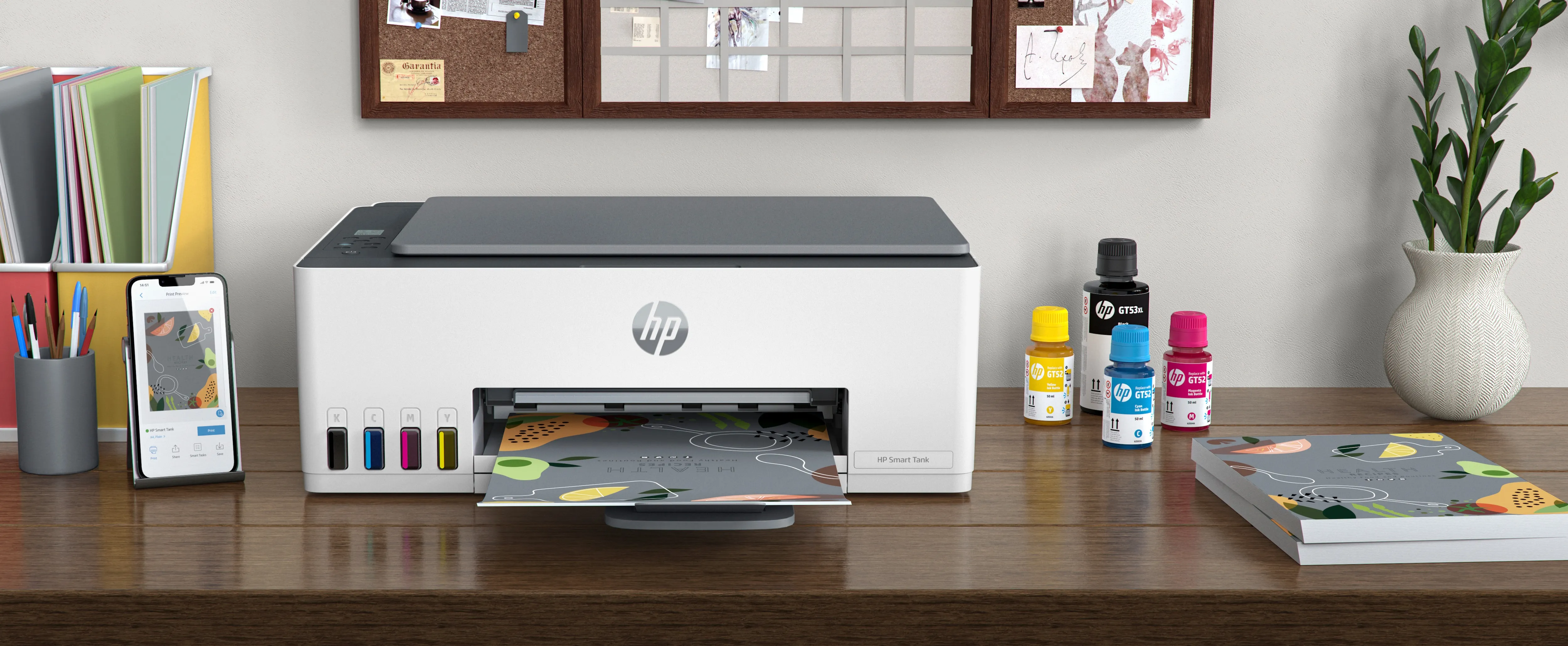 HP Smart Tank 580 All-in-One -muistesuihkutulostin