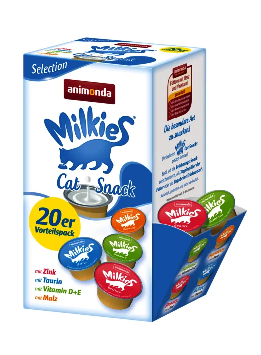 Animonda Milkies Selection, Kissan m&auml;rk&auml;ruoka, Adult, 20 x 15 g