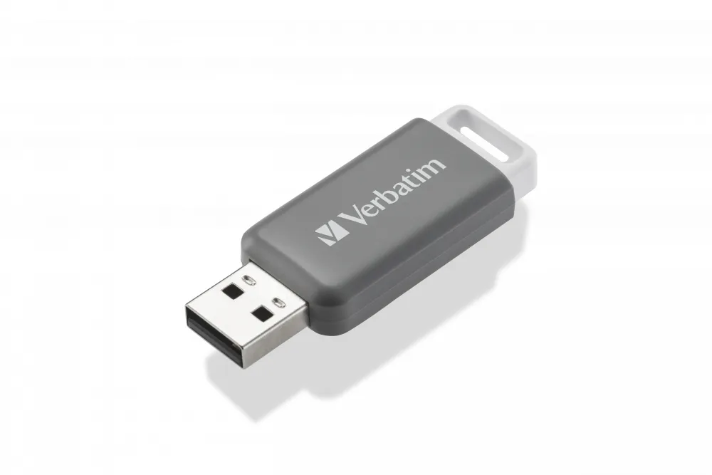 Verbatim DataBar USB 2.0 128GB memory stick, Grey
