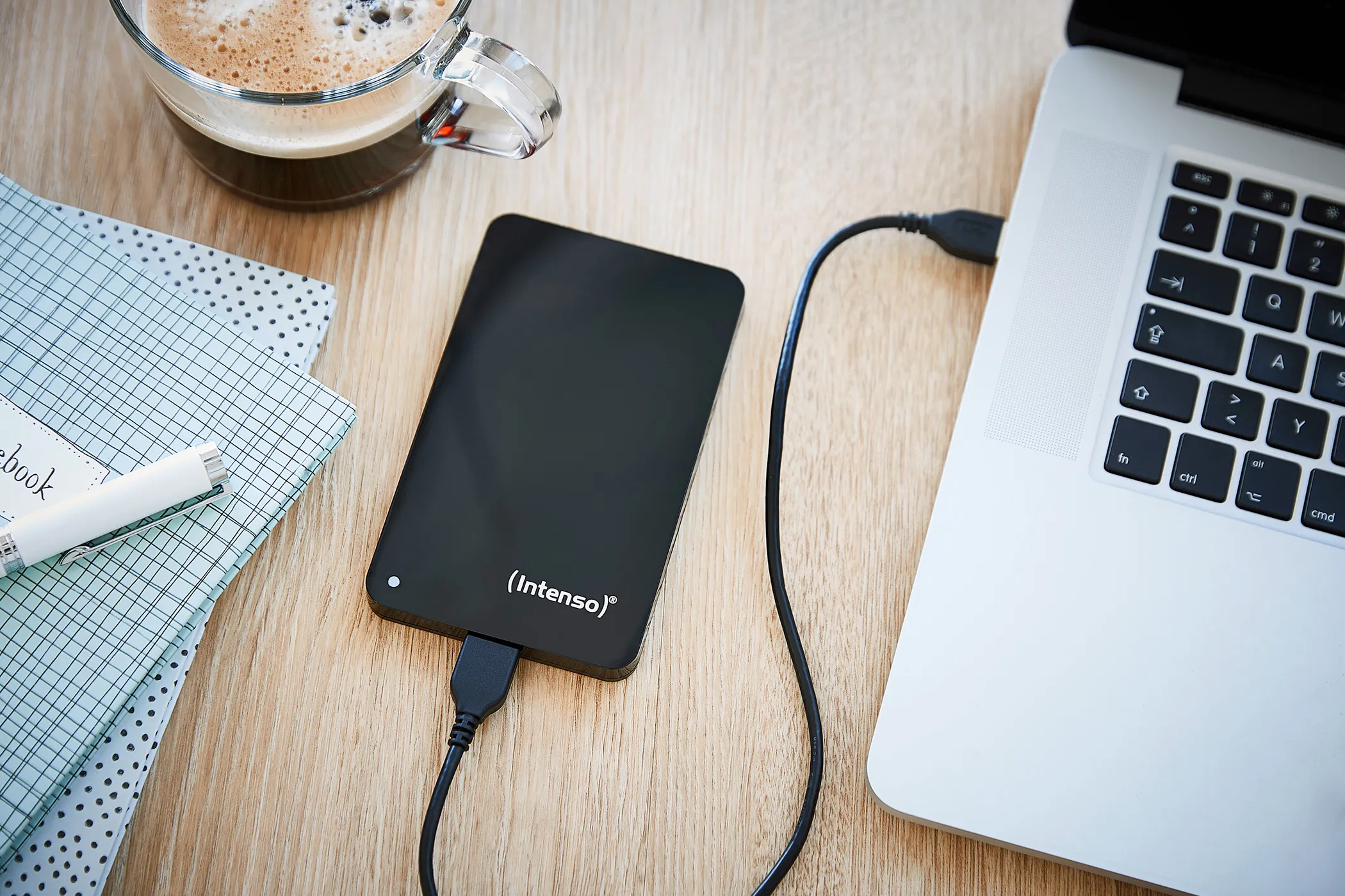 Intenso Memory Case 2 Tt -ulkoinen kovalevy, Musta